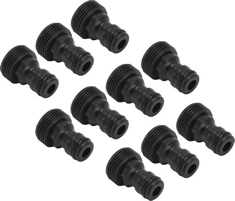 10 Pack Plastic Garden Hose Quick Connect Fittings Male Hose Quick Connector