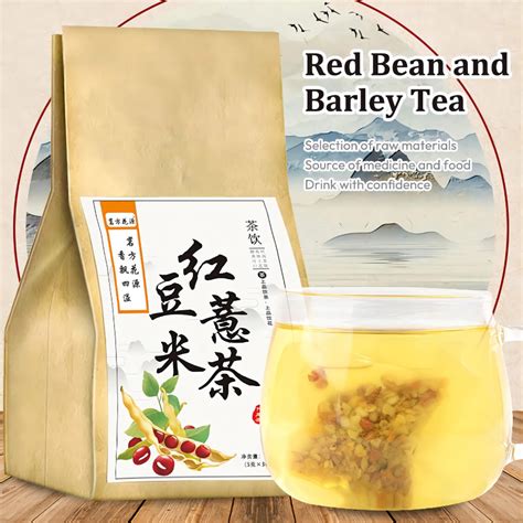 Red Bean Coix Seed Tea Dispels Dampness Tea Eliminates Edema Dyspepsia