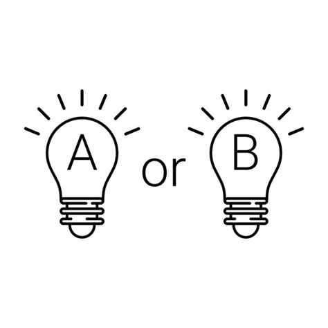 Choosing Between 2 Things Over 16 Royalty Free Licensable Stock Vectors And Vector Art Shutterstock