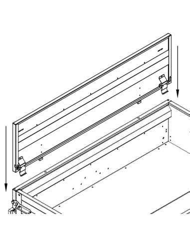 Rehausses De Ridelles 200 X 120 Cm Pour Gamme FRANC LC GL ERKA 470