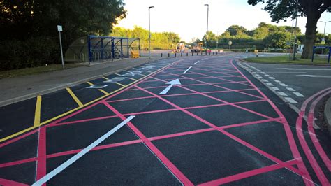 Road And Highway Line Markings Abingdon Trusted White Lining