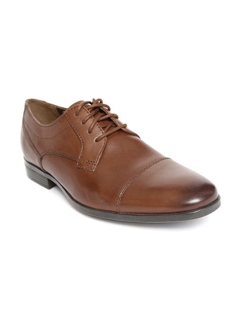 Buy Clarks Men Brown Leather Formal Derbys Formal Shoes For Men