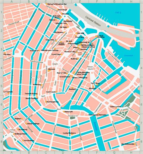 Den Haag Netherlands Tourist Map - Den Haag • mappery