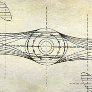 Aircraft Propeller Blueprint Drawing by Jon Neidert | Blueprint drawing ...