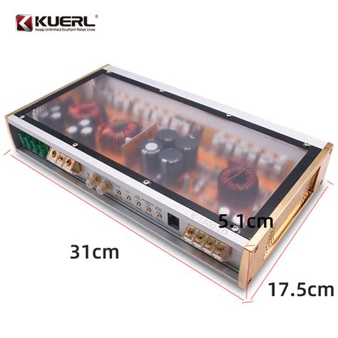 Factory Wholesale Class D Channel Car Power Amplifier W Big Power