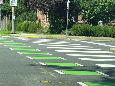 Pedestrian Safety: A Visual Journey Through Worn Crosswalks