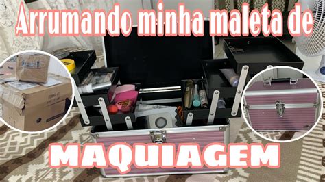 Arrumando Minha Maleta De Maquiagem Youtube