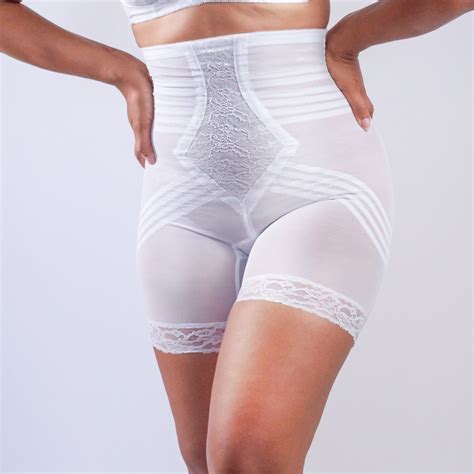 Rago 6209 High Waist Thigh Shaper Firm Control Rago Shapewear