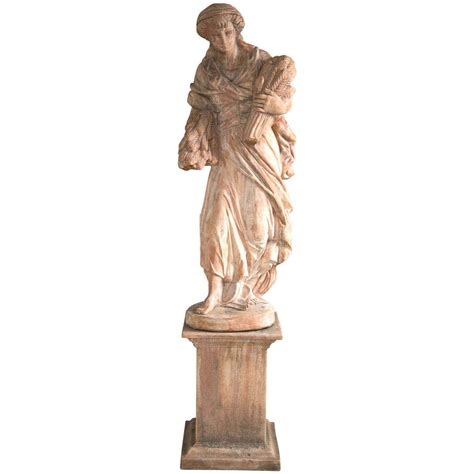 20th Century Terracotta Statue For Sale at 1stDibs