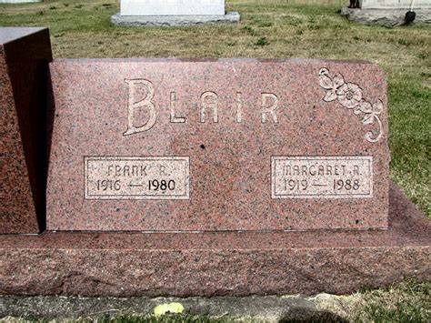 Margaret A Ralston Blair Homenaje De Find A Grave