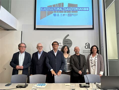 El Instituto Gil-Albert promueve el Eje Cultural San Fernando junto a