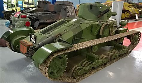 Preserved Matilda I Tank 1940 Battle Of France