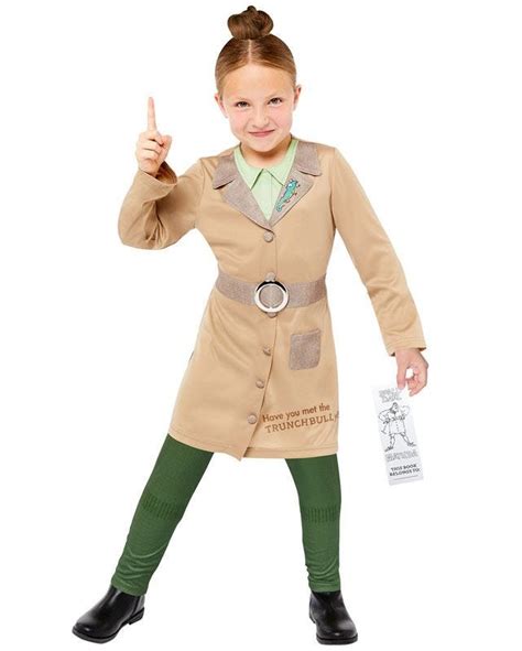 Roald Dahl Miss Trunchbull - Child Costume | Party Delights