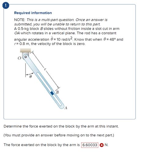 Solved Required Information NOTE This Is A Multi Part Chegg