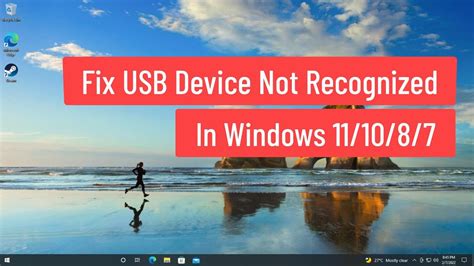 Arreglar Usb Device Not Recognized En Windows Tutorial En Video Con