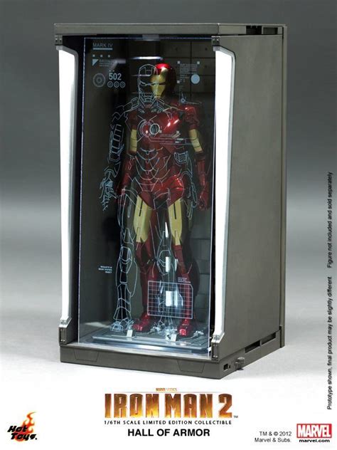 Hot Toys IRON MAN 2 Hall of Armor Collectibles