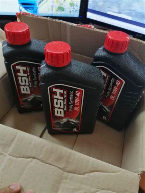 Sc Minyak Hitam Motor Enjin Boon Siew Honda Bsh Fully Synthetic T