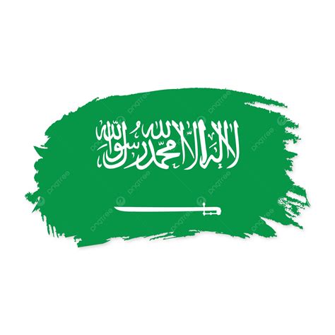 Saudi Arabia Stock Flag Vector With Transparent Saudi Arabia Saudi