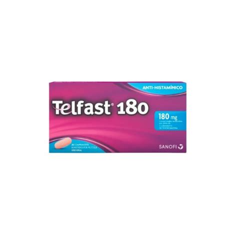 Telfast 180 Mg X 20 Comp Rev Farmácia Arade