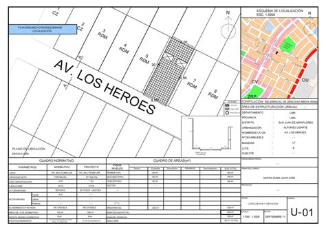 San Juan De Miraflores Plano De Ubicacion Sjm Ou Av De La