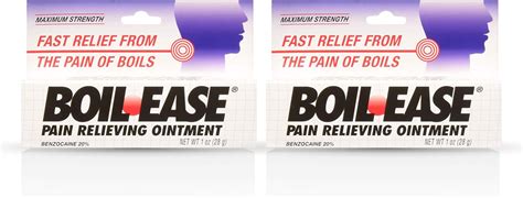 Boil Ease Pain Relieving Ointment 1 Ounce 2 Pack