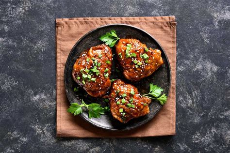 Oven BBQ Chicken Thighs - Corrie Cooks