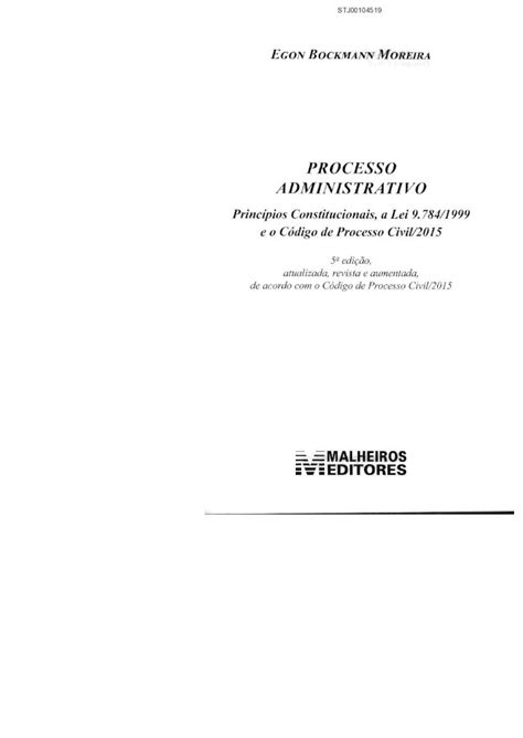 Pdf Processo Administrativo Trf Processo Administrativo