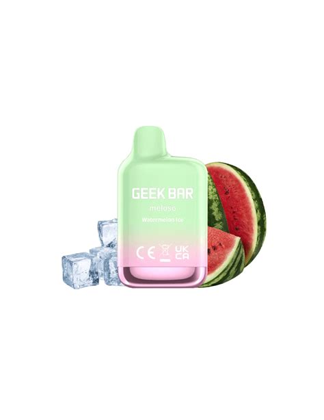 Geek Bar Meloso Mini Watermelon Ice Disposable Vape 20mg 600 Puffs