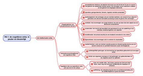 H De Cognitieve Ontw In Peuter En Kleutertijd Preopetationeel