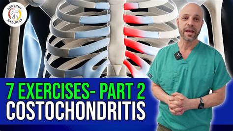 Costochondritis Phase 2 7 Exercises Youtube