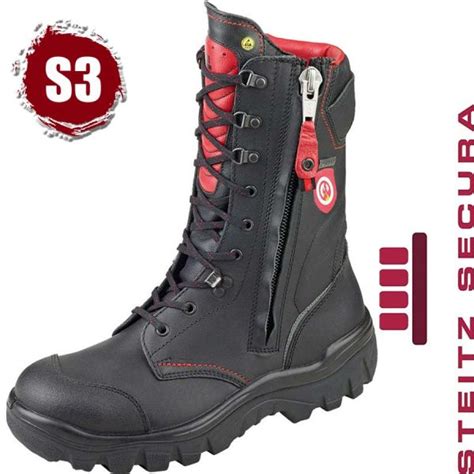 Feuerwehr Sicherheitsstiefel Steitz Secura Fire Fighter Gore Ii S