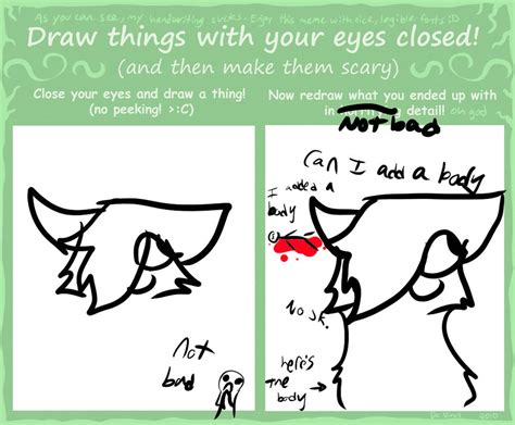 Eyes Closed Meme by TalkativeTiaD on DeviantArt