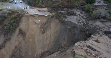 VIDEO Drone Footage Reveals Extent Of Storm Damage At Highway 1