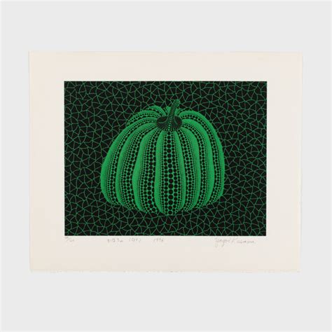 Pumpkin Gy By Yayoi Kusama Printed Editions