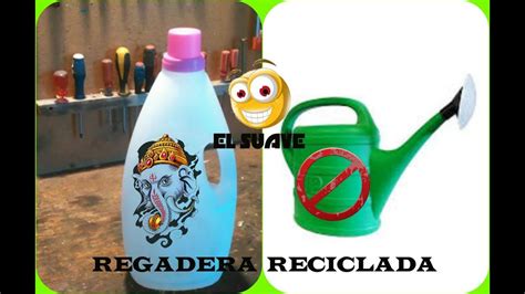 HAZTE UNA REGADERA CASERA RECICLANDO BOTELLAS YouTube