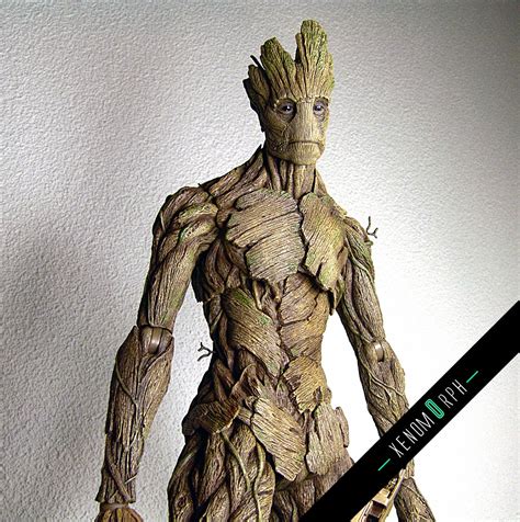 Hot Toys Rocket Groot Set Guardians Of The Galaxy MMS254 Photo Gallery