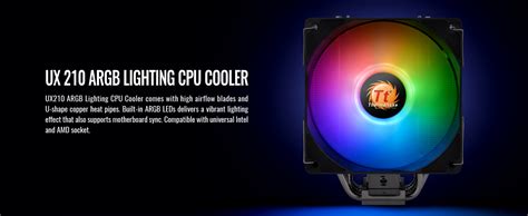 Amazon Thermaltake Ux Argb Sync Intel Am Amd Lga Cpu