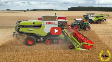 Agrar Paparazzi Getreideernte 2022 Mit 2 Neue Claas Lexion 8700