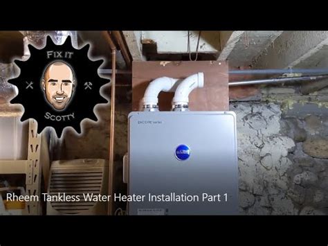 Rheem Tankless Water Heater Install Manual