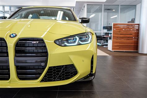 2022 Bmw M3 In Sao Paulo Yellow Autobahn Bmw Fort Worth