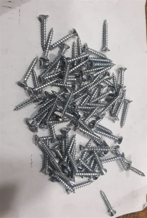 Mild Steel MS Chipboard Screws Zinc Size 4 X 35 At Rs 125 Kg In Amritsar