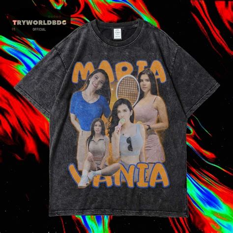 Jual Tryworldbdg Official Maria Vania Kaos Oversized Kaos Washed