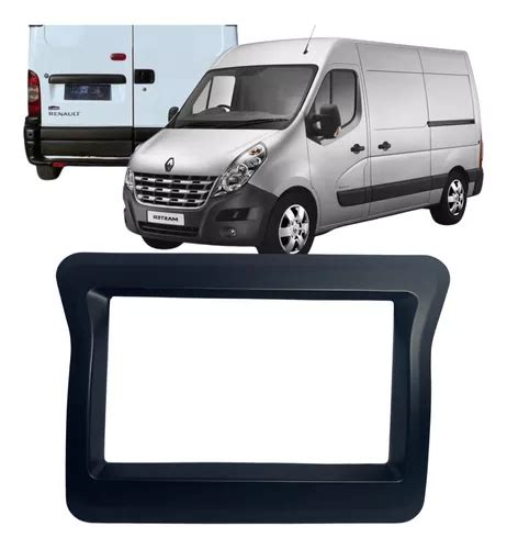 Moldura Painel Multimídia 2 Din Renault Master 2013 Á 2019 Frete grátis