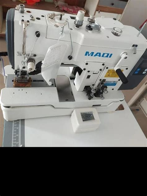 MAQI LS T781F Direct Drive Lockstitch Button Holing Sewing Machine At