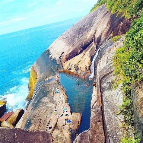 Brasil on Instagram Cachoeira ou praia Nesse lugar você pode ter