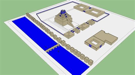 Etemenanki Tower - Babylonian dynasty 6th-century BCE 3d model