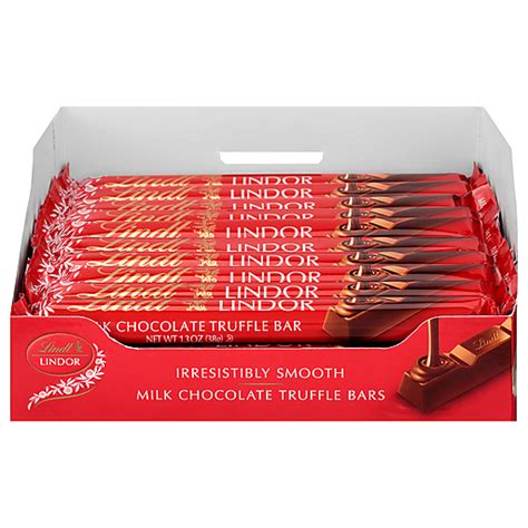 Lindt Lindor Milk Chocolate Truffle Bars 1 Ea Chocolate Food