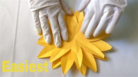 Diy Paper Sunflower Template