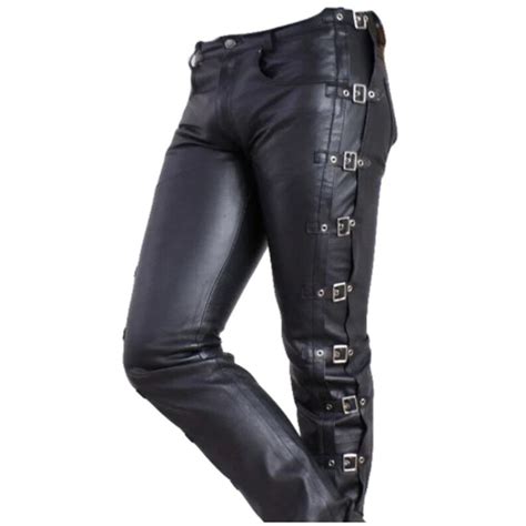 Express Your Kink In Style With Our Mens Leather Pants