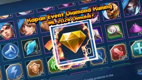 Kapan Event Diamond Kuning ML 2024 Dimulai Catat Tanggalnya Dafunda